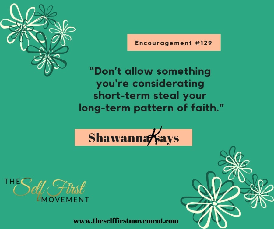 Self first Encourage 2019